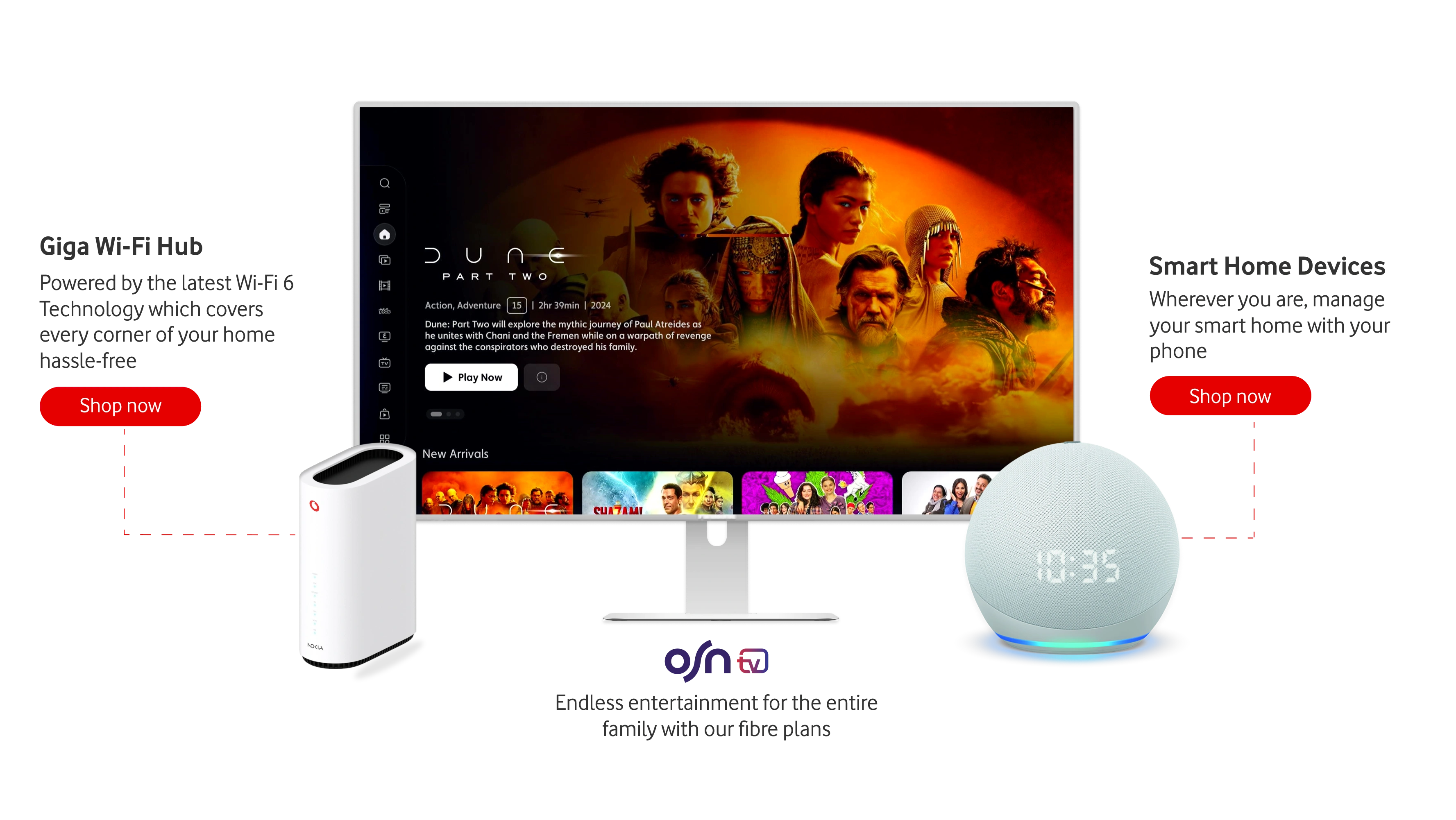 OSNtv for GigaHome Internet